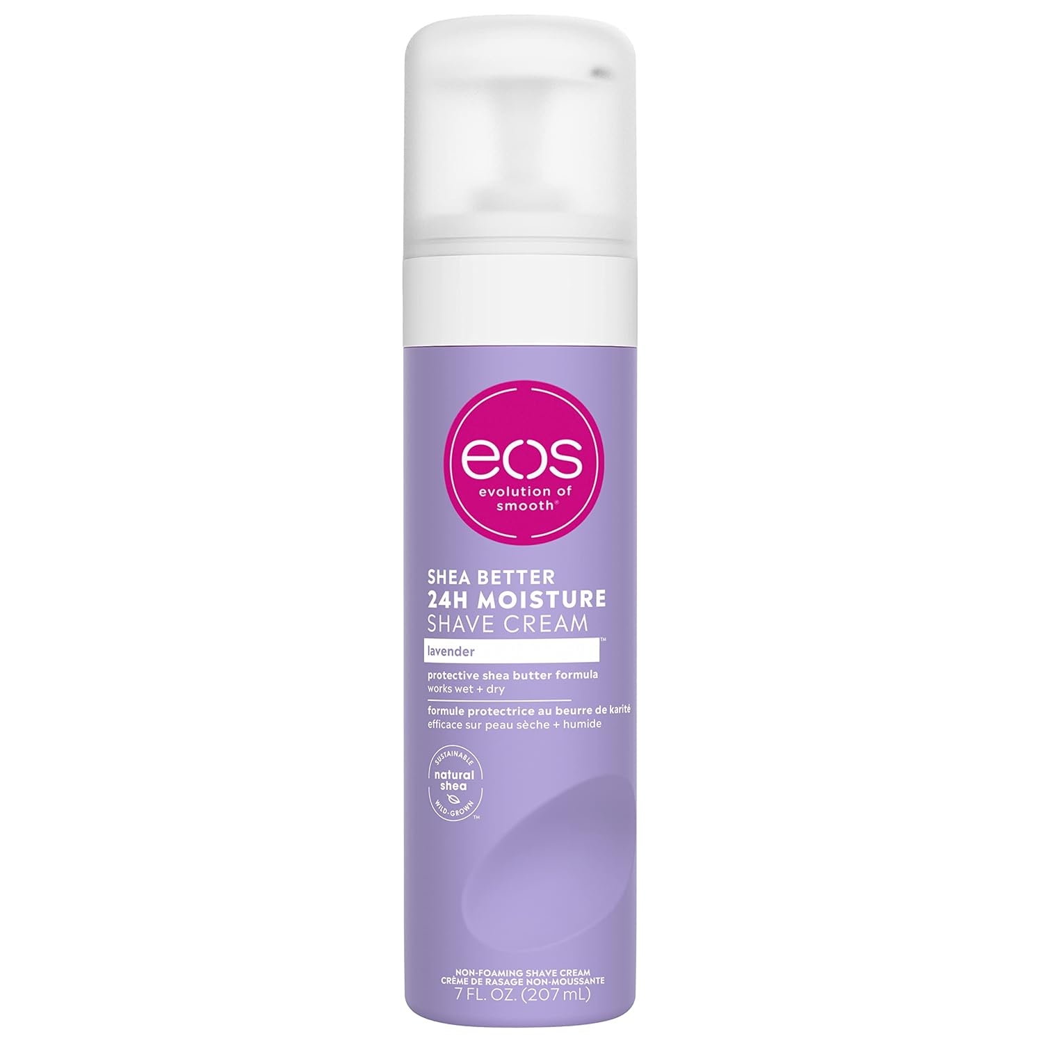 EOS Ultra Moisturizing Shave Cream, Lavender Jasmine, 7 ounce