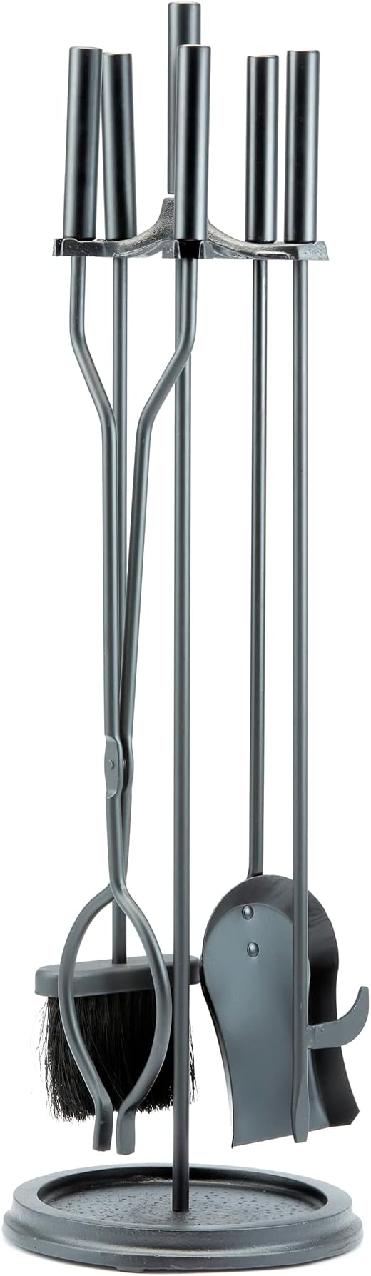 UniFlame 5-Piece Black Fireplace Tools Set (F-1070)