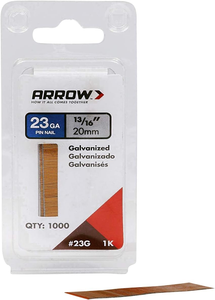 Arrow AR23G20 20mm 1000 Pieces Professional Headless Nails