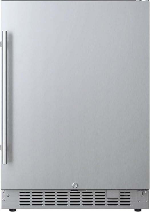 EdgeStar CBR1501SLD 5.49 Cu. Ft 142 Can Built-in Stainless Steel Beverage Cooler