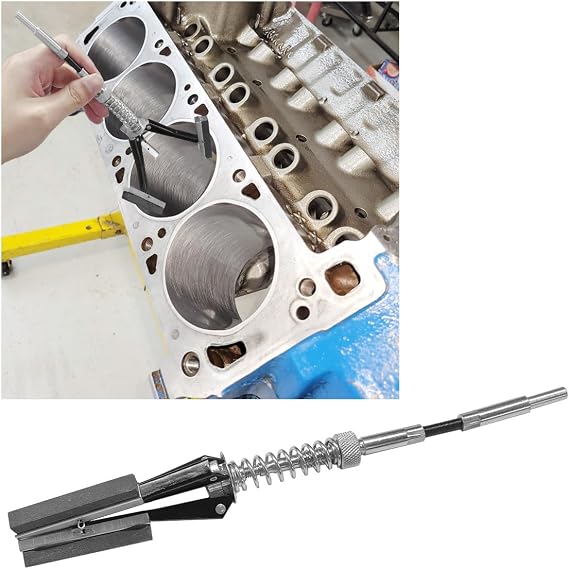 Craedli Adjustable Engine Cylinder Hone Tool, 1-1/4" to 3-1/2" Bore