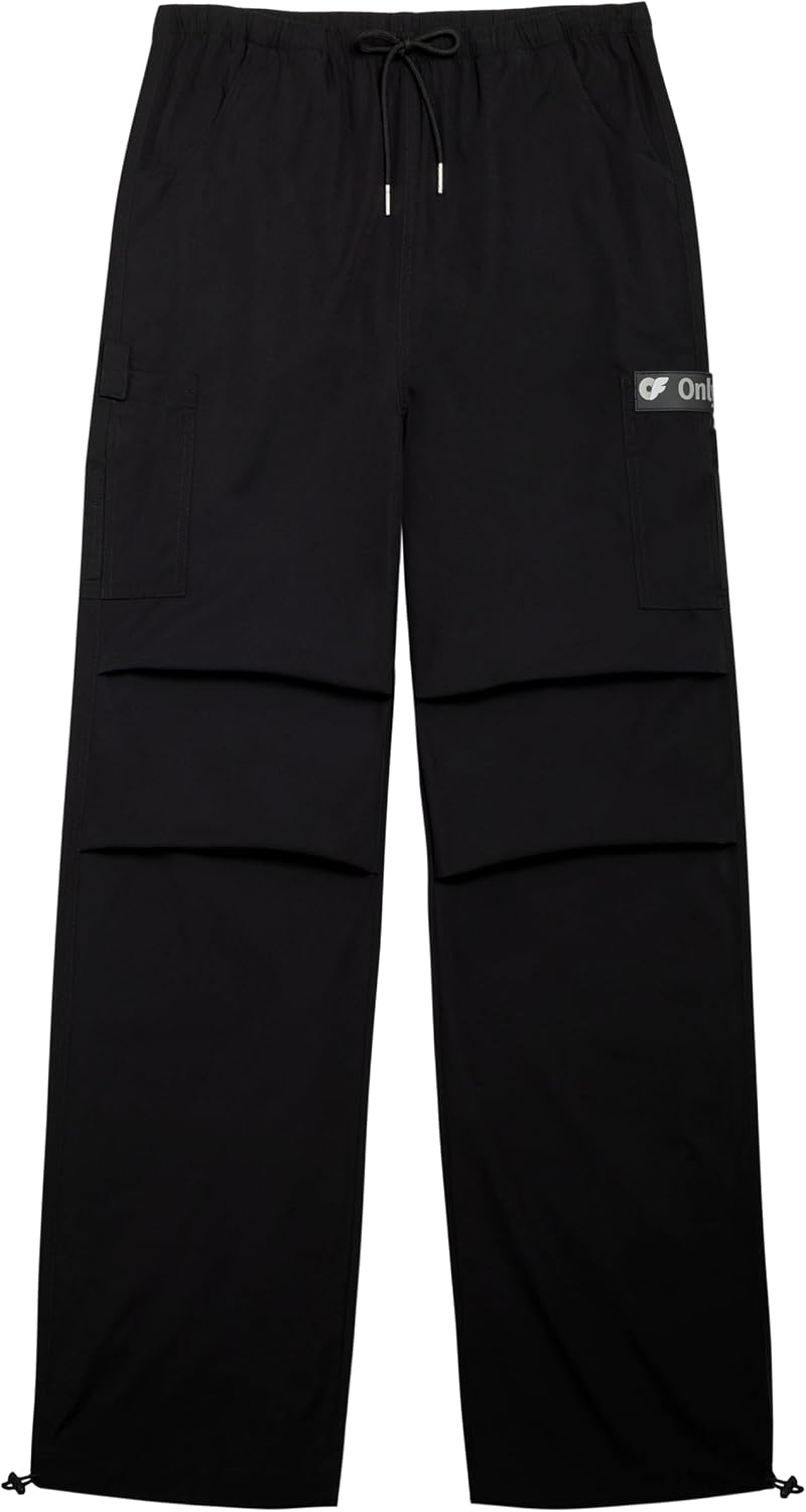 OnlyFans Unisex Cargo Pants – Elastic Drawstring, Multi-Pocket, Comfortable Fit for Casual or Outdoor Wear
