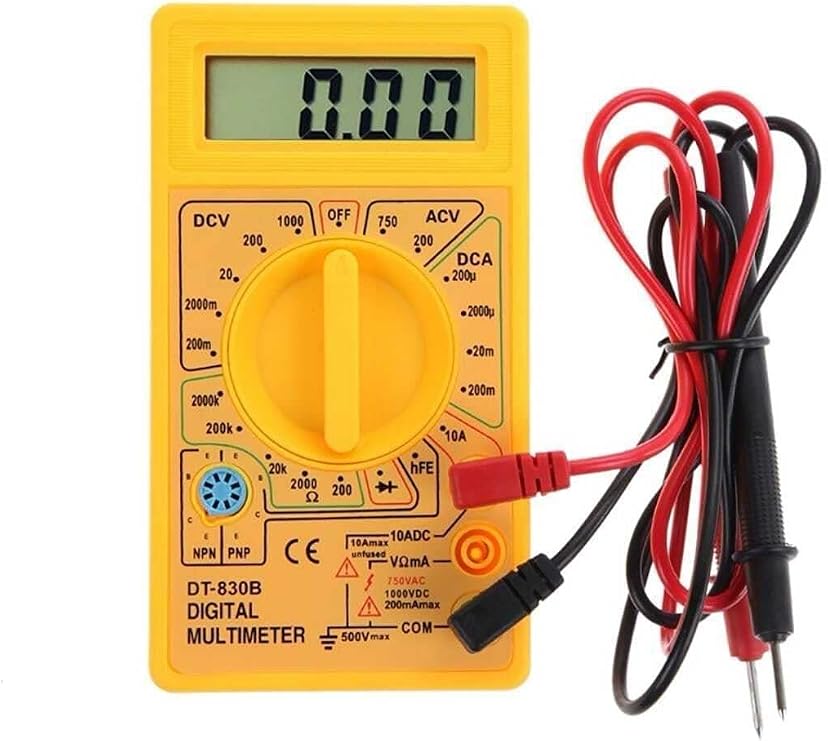 Digital Ölçü Aleti Multimeter Buzzer'li Avometre