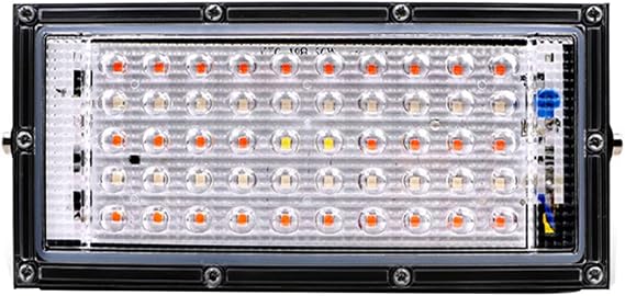 LED Grow LightLED Grow Light Plant Growing Bulbs 100W 220V Lamps with Red Blue Full Spectrum for Greenhouse Hydroponic Vegetables Red Blue White