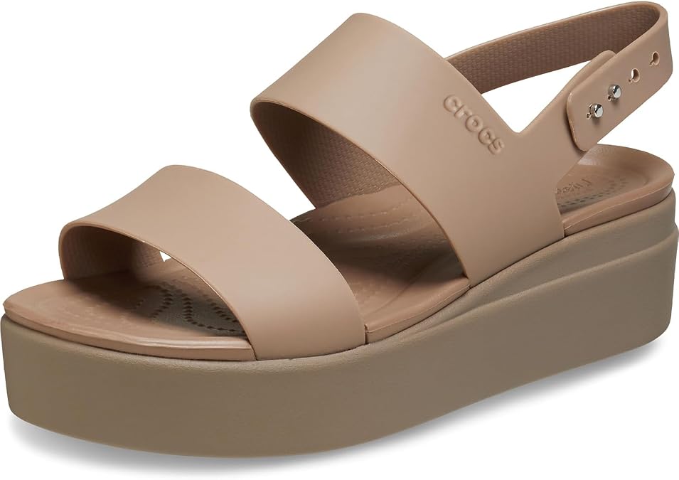 Crocs Crocs Brooklyn Low Wedge W Boş zaman parmak arası terlik ve spor giyim kadınlar. Kadın