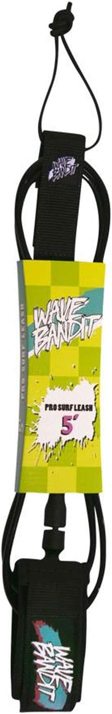 Catch Surf Wave Bandit Leash 5ft - Black