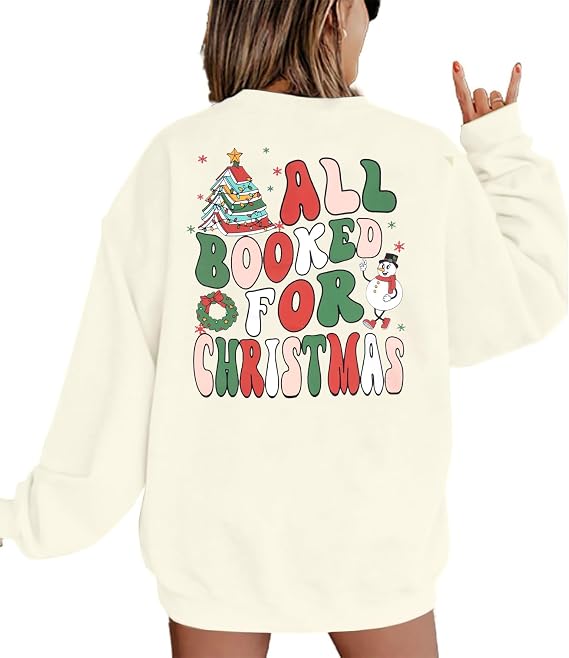 Merry And Bright Sweatshirt For Women Merry Christmas Sweatshirt Sequin Top