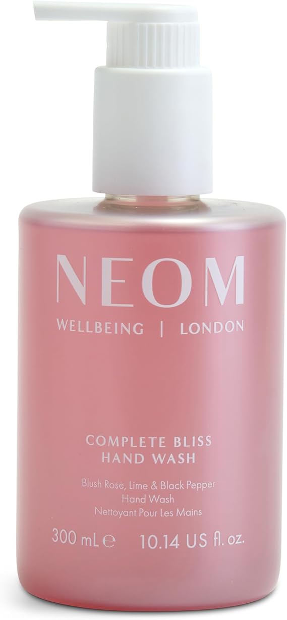 NEOM Complete Bliss Hand Wash, Rose, Lime & Black Pepper, 300ml
