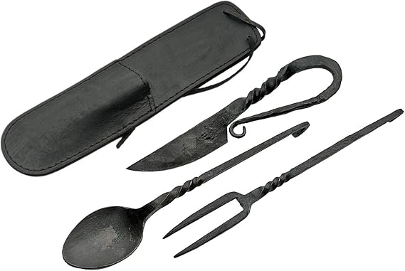 SZCO Supplies 3 Piece Functional Medieval Feasting Set, Multicolor, HS-7885