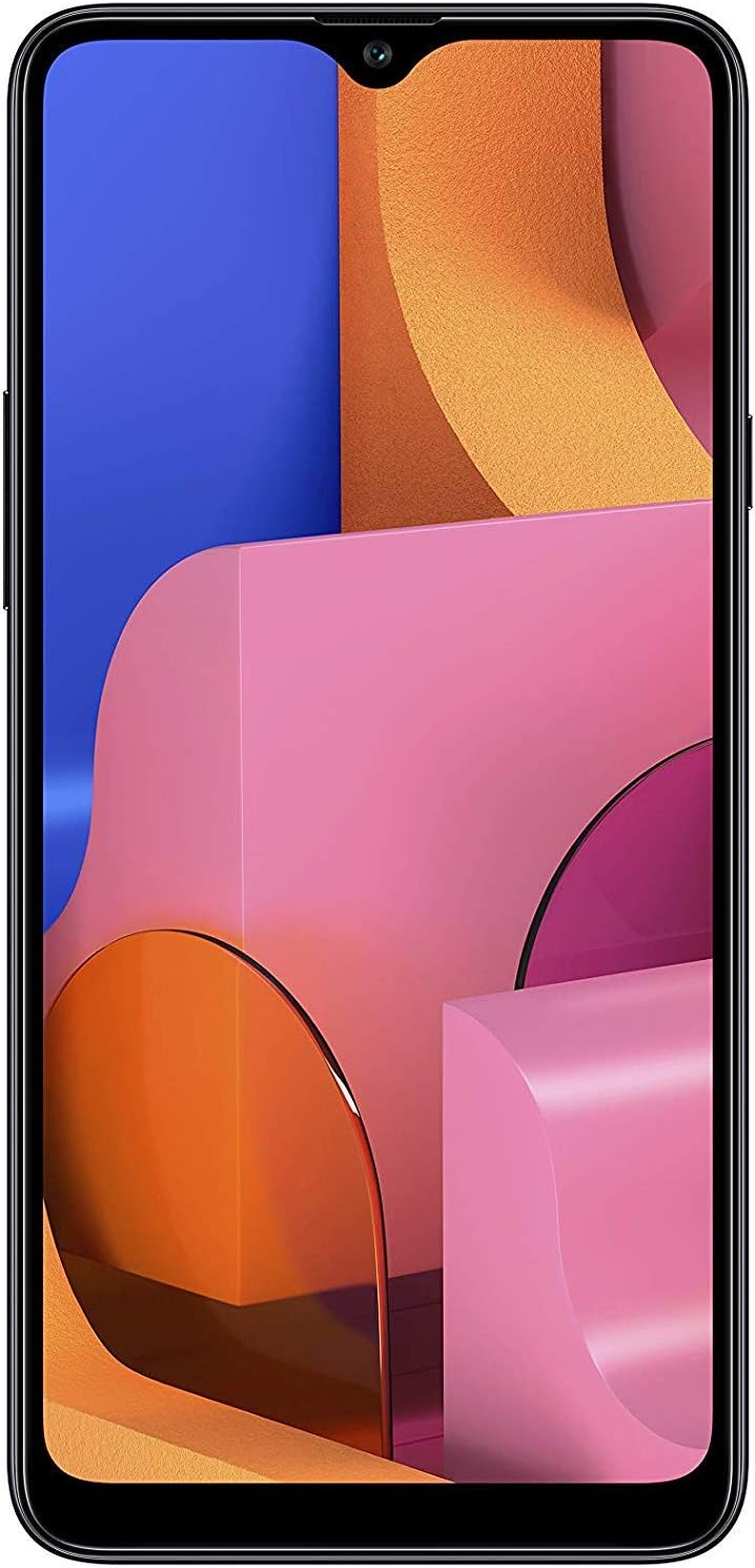 Samsung Galaxy A20s 32GB 2GB RAM 6.5 HD Triple Camera SM-A207FDS 4G LTE AT&T Europe Asia Africa Cuba Digitel Dual SIM GSM Factory Unlocked - International Version - Black