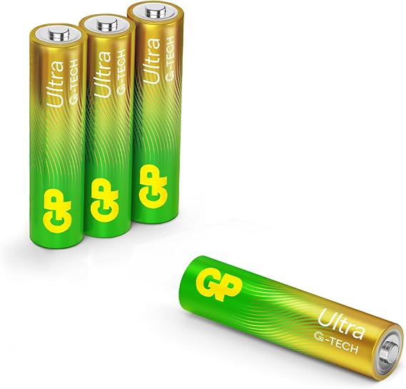 Alkaline AAA Ultra Batteries by GP