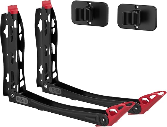 Ultrawall BIKEPAL Swivel Bike Racks, No Lift Wall Mounted Bike Rack Storage | Hanging Bike Rack for Home & Garage