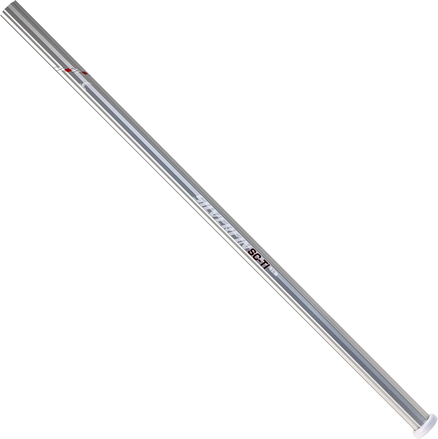 Silverfin Lacrosse Sc-Ti Shaft 30" | Stick for Men with End Cap | Shaft Attack: Lightweight, Durable, Easy Installation & Comfortable Grip | Youth Boys Stick for All Levels