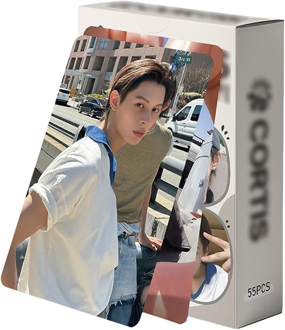 MXP 55 PCS CORTIS Photocards [COLOR OUTSIDE THE LINES] Korean pop Photo Card Set CORTIS Merch