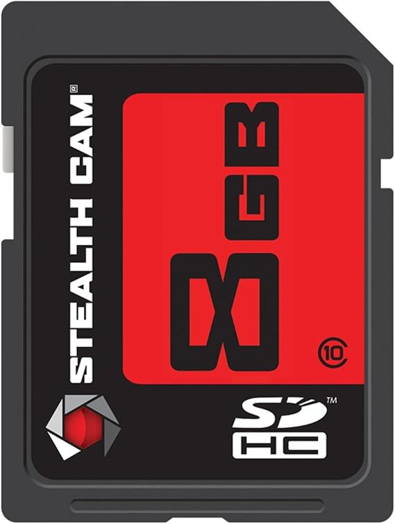 Stealth Cam 8GB Secured Digital Card, Single Pack