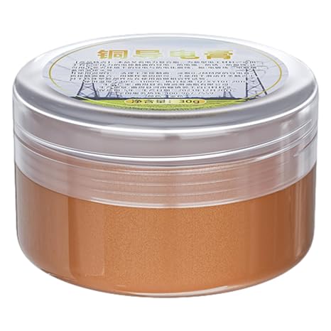 1/2pcs Electrical Grease - Conductive Paste Automotive, Conductive Greases Electrical Connections, Copper Anti-Seize Compound Greasee, High Temperature Tune Up Greasse for Electronics