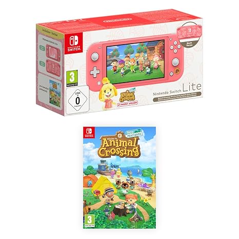 NINTENDO Switch Lite Animal Crossing: New Horizons Isabelle Aloha Edition Portable Game Console 14 cm (5.5") 32 GB