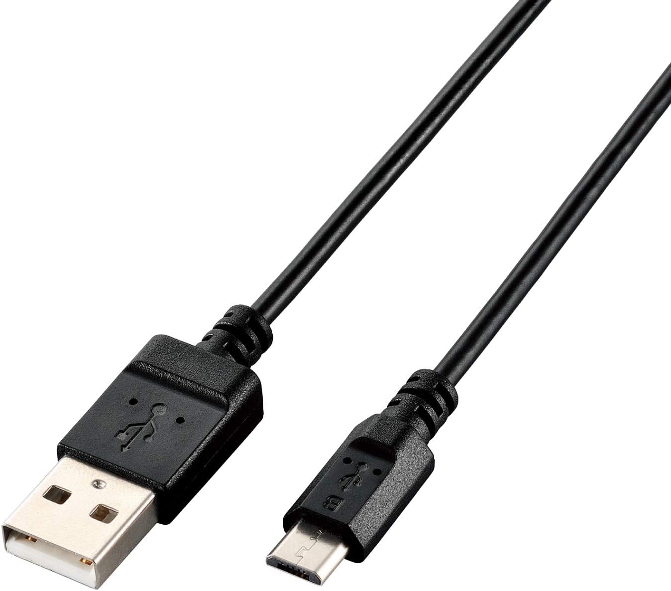 Elecom U2C-JAMB09BK Eco USB Cable 2.0 A-microB 0.9 m