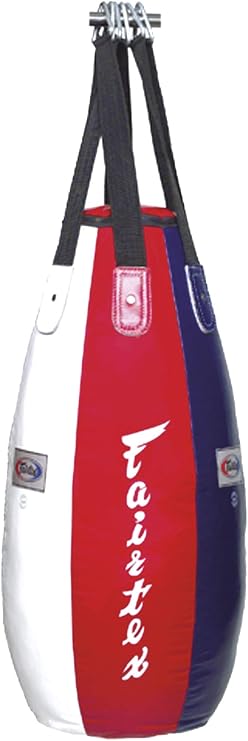 Fairtex HB4 Tear Drop Punching Bag, Muay Thai Kickboxing Boxing Heavy Bag