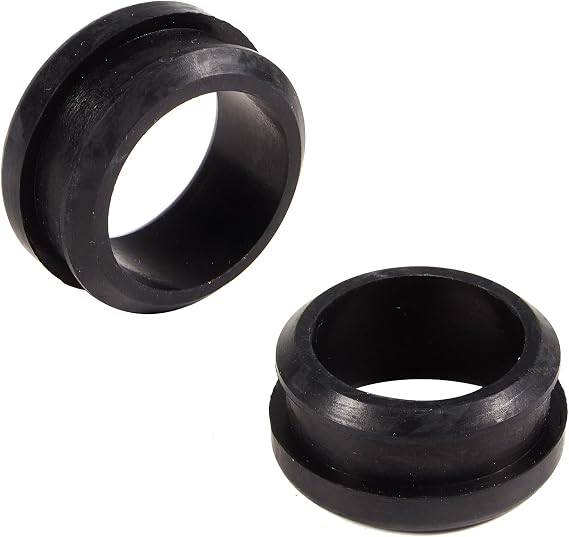 PCV Breather Grommets O.D. 1 1/4" I.D. 1" for Steel Valve Covers | Rubber Replacement for SBC BBC SBF BBF 350, 2pcs