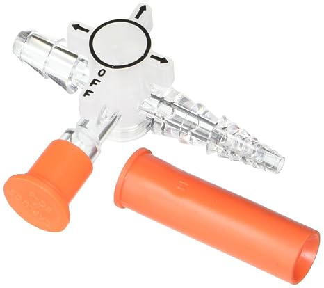 ICUM9000EA - Lopez Valve Closed Enteral Tube Valve, Pack of 3