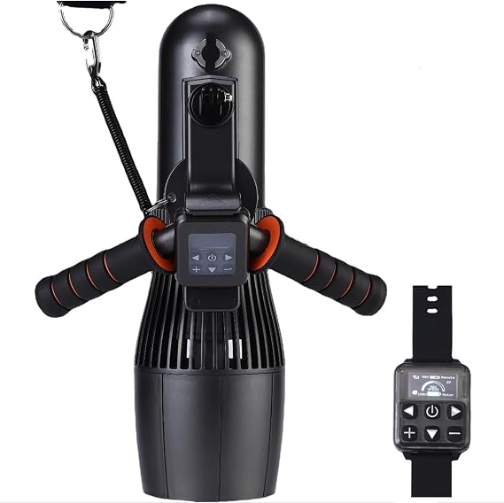 Underwater Scooter 500w Rc Sup Motor 9-Speed Switch,Compact and Portable Water Scooter,with Removable Handle,Action Camera Compatible,for Scuba Diving Snorkeling Pool Sea Adventures