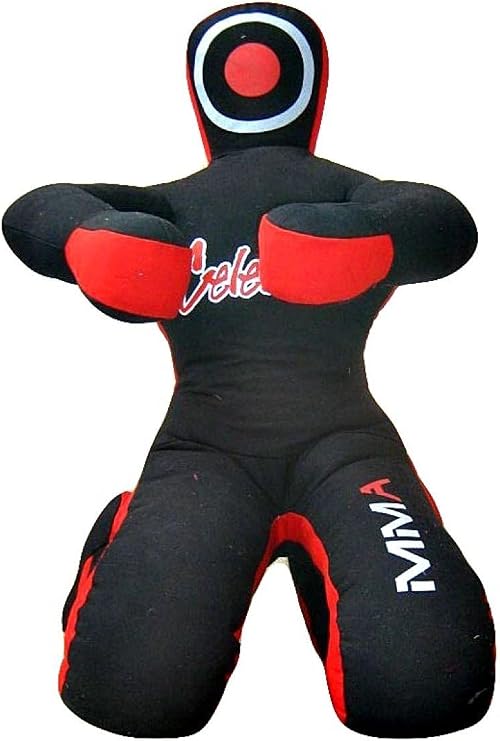 Grappling Dummy - Judo Punching Bag, MMA BJJ Jiu Jitsu Sitting Position Hands Front (Unfilled)