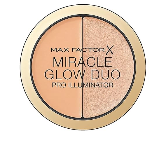 Max Factor Miracle Glow Duo Pro Illuminator, Creamy Highlighter (20 Medium)