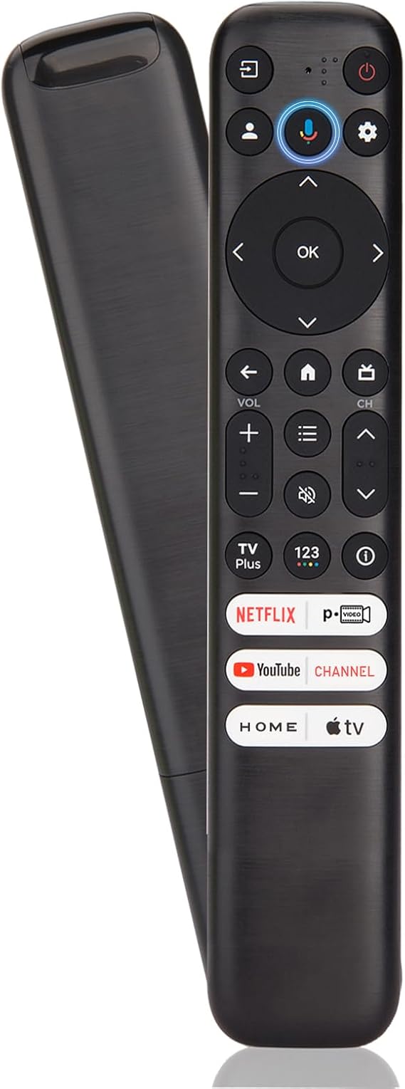 Voice Remote Replacement for TCL Android Smart TVs,RC813 with Google Voice Function