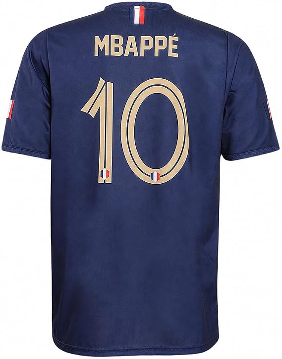 Frankreich Fußballtrikot Mbappe Heim 2024-2026 - Kinder und Erwachsene - Jungen - Herren - Sportsachen - Geschenke - Sport t Shirt - Sportbekleidung