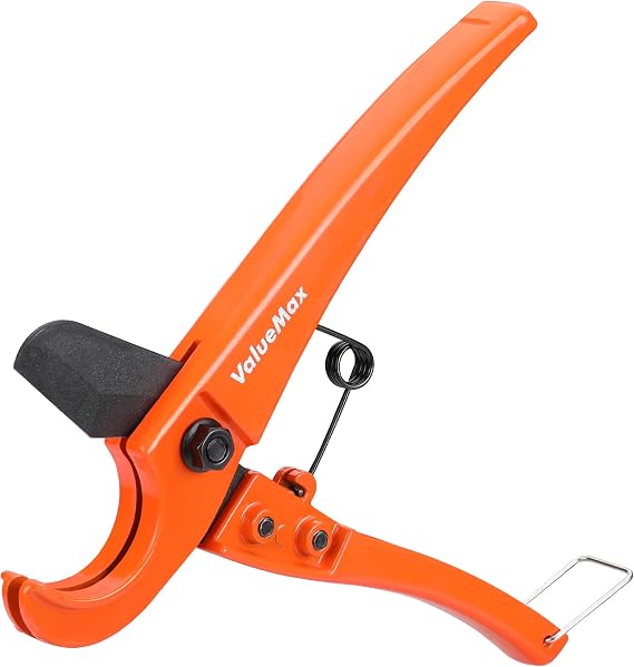 ValueMax PEX Cutter, Hose Cutter, Tubing Cutter, 1/8"-1" Cutting Capacity | Sharp Blade, For PEX, PPR, PE, PP and Rubber Hoses, Suitable for Home and Plumbing Repairs