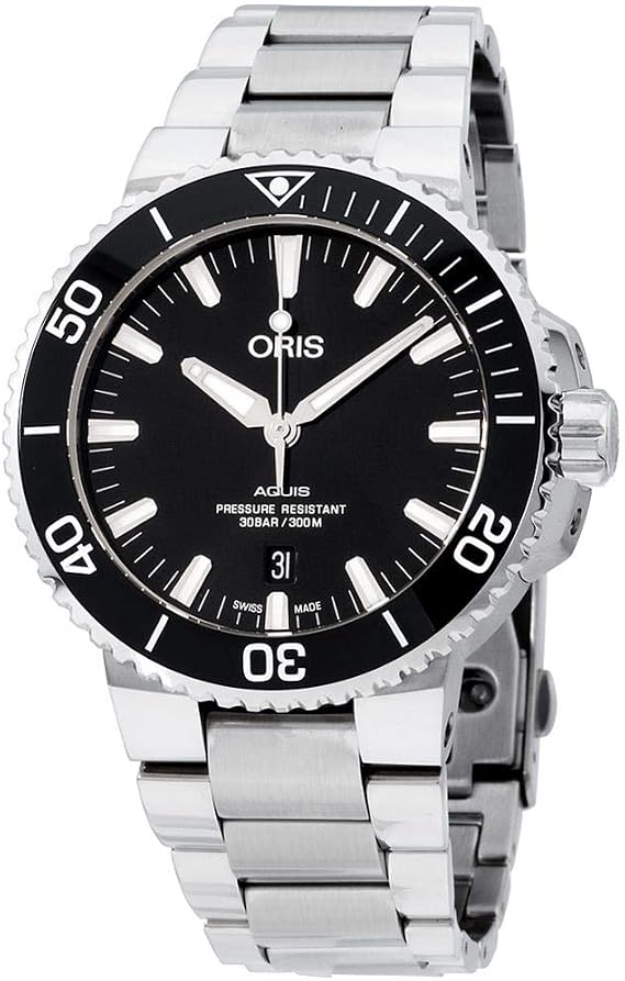Oris Aquis Date Men's Automatic Diver Watch 01 733 7730 4134-07 8 24 05PEB