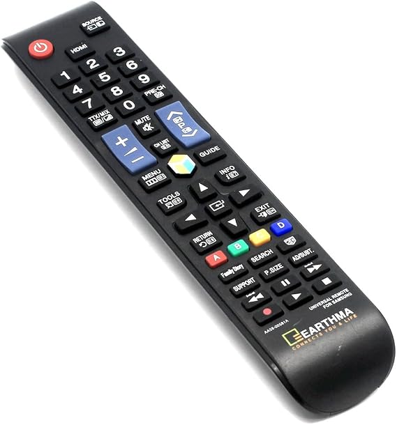 EARTHMA SAMSUNG 3D LCD / LED TV için evrensel uzaktan kumanda - yedek