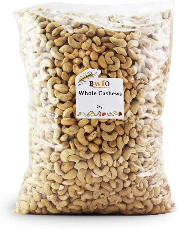 Cashew Nuts Whole 5kg (BWFO)