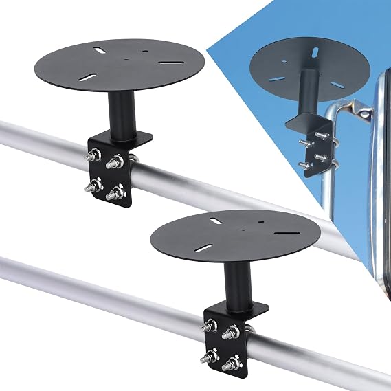TOPOWN Strobe Light Mounting Bracket, Strobe Beacon Mirror Mounting Bracket