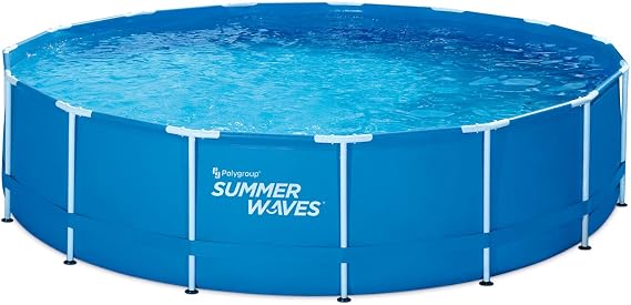 Summer Waves 15' Active Frame Above-Ground Pool, 15'x42"