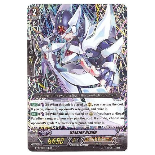 Cardfight!! Vanguard TCG - Blaster Blade BT01002EN - Descent of The King of Knights