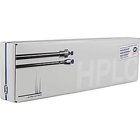 MACHEREY-NAGEL 720936.4 Nucleosil 100-5 C18 AB HPLC 1 Column, Analytical, 250 mm Length, 4 mm ID, USP L1