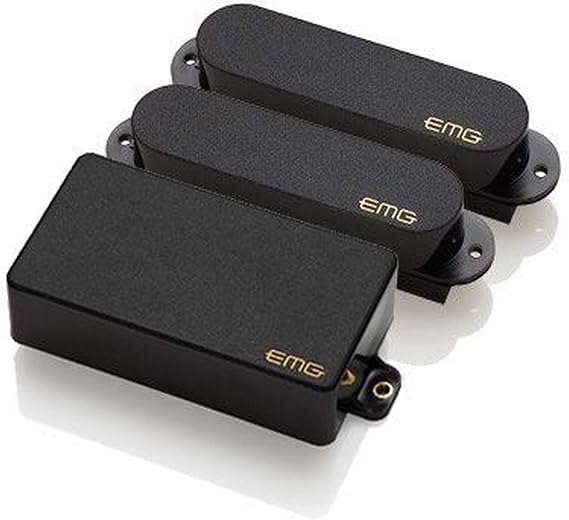 EMG SA/SA/89 HSS Pickup Set, Black