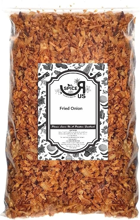Fried Onions | Onion Flakes Dried | Crispy Onion | Barista | Premium Quality 50g-1900g (450g)