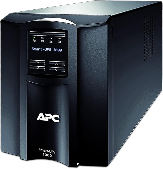 APC Uninterruptible Power Supply UPS 1000VA/670W SMT1000J E Line Interactive Power Supply Sine Wave