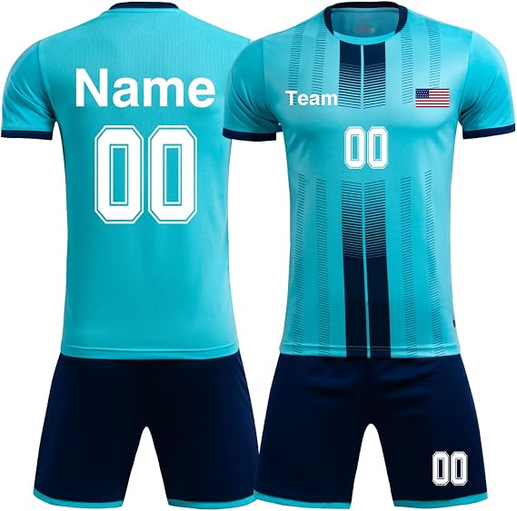 Custom Soccer Jerseys for Men Boys Girls with Any Name Number Logo Personalized Uniformes de Futbol Soccer