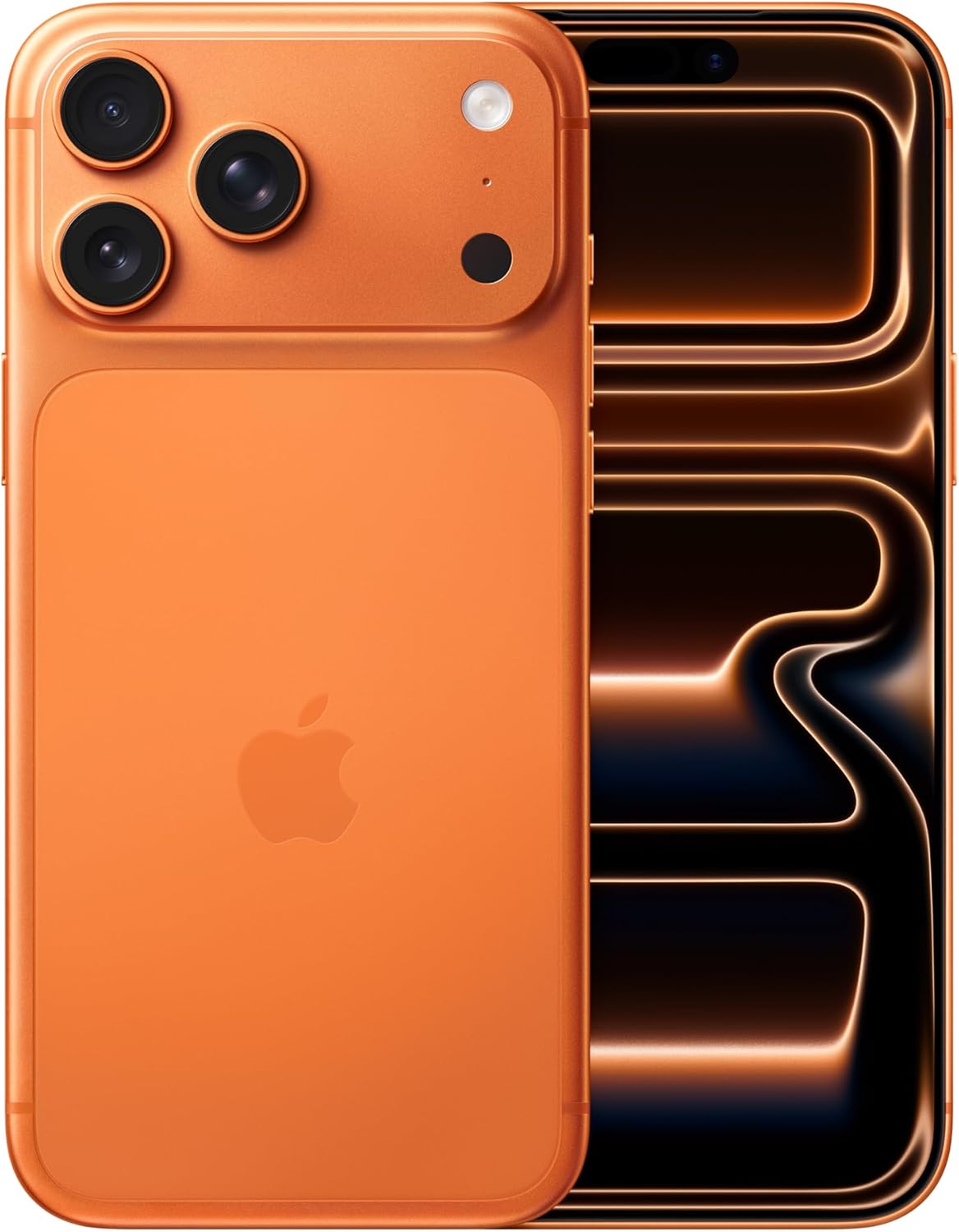 Apple iPhone 17 Pro Max 256 GB: 6.9-inch screen with ProMotion technology, A19 Pro Chip, Best Battery Life Ever on an iPhone, Pro Fusion Camera System, Center Stage Front Camera;Cosmic Orange