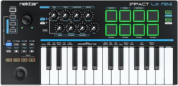 Nektar Impact LX Mini, Black