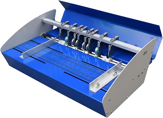 3-in-1 Electric Creasing Machine, 18.1/20.5 inch Paper Perforating Folding Machine, Paper Creaser Scorer Perforator Cutter for Cards Invitations Tickets 460mm