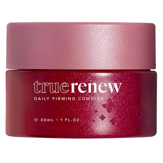 TrueScience - TrueRenew Daily Firming Complex - Face Cream That Combats 11 Signs of Aging, Reclaim Your Radiance in 21 Days! Better-than-Retinol Alternative with Collagen Amplifiers - 1 fl. oz.