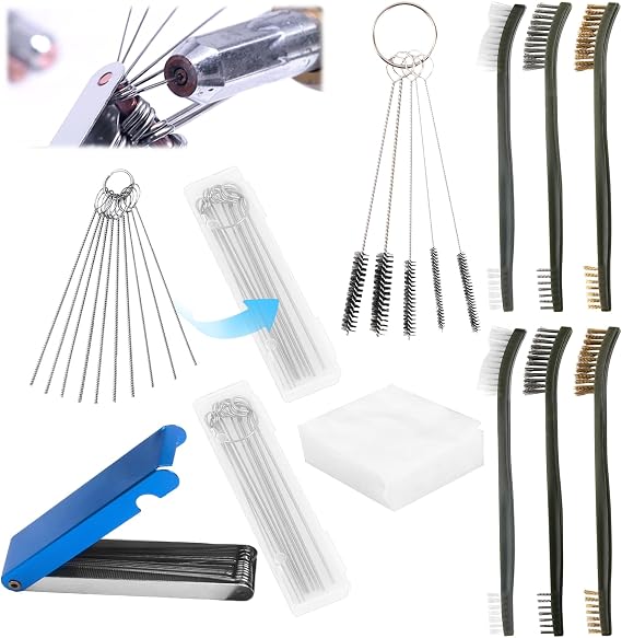 Throttle Body Cleaner Kit, Carburetor Cleaning Kit, Torch Tip & Carb Dirt Remove Cleaner Set