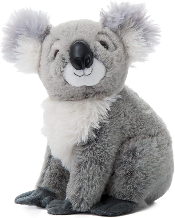 The Petting Zoo Koala Stuffed Animal, Gifts for Kids, Wild Onez Zoo Animals, Koala Plush Toy 12 inches