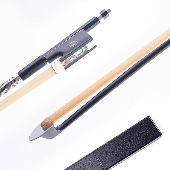 Carbon Fiber Violin Bow 4/4 Full Size With Case