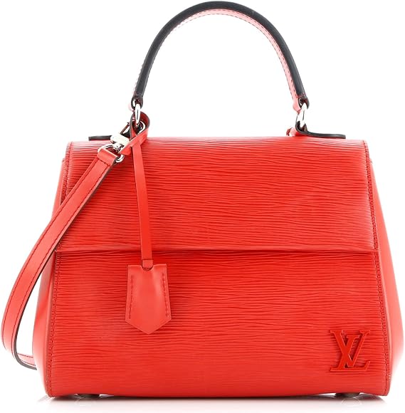 Pre-Loved Cluny Top Handle Bag Epi Leather BB, Red